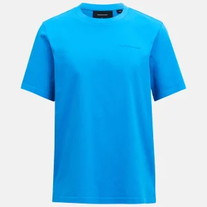 ORIGINAL SMALL LOGO TEE - BRILLIANT BLUE