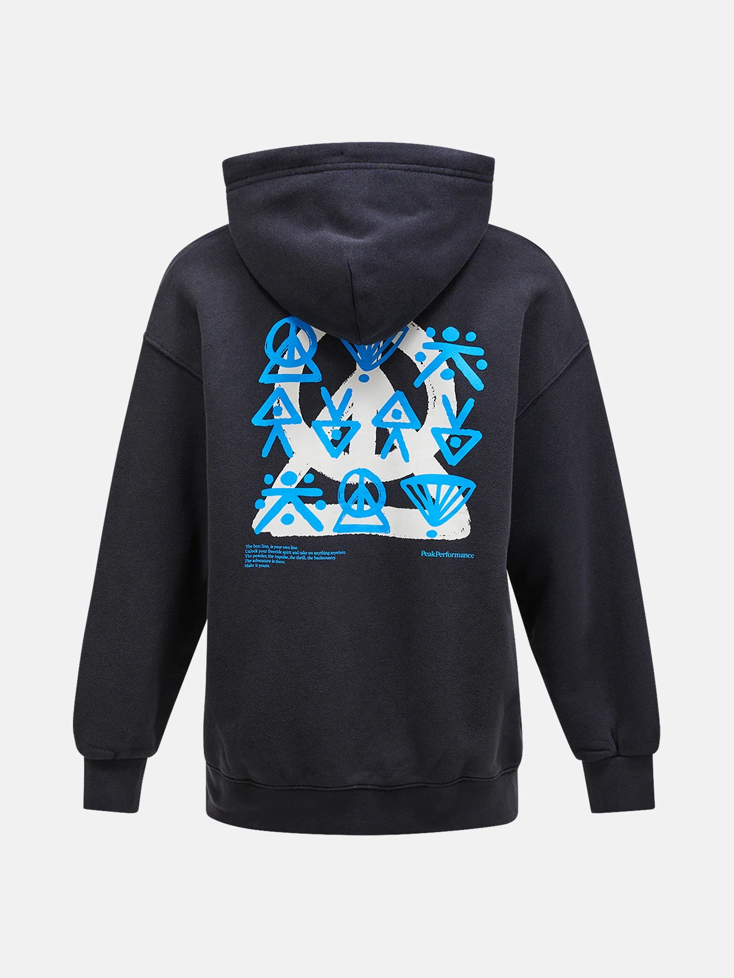 GRAPHIC HOOD - BLACK - Afbeelding 8