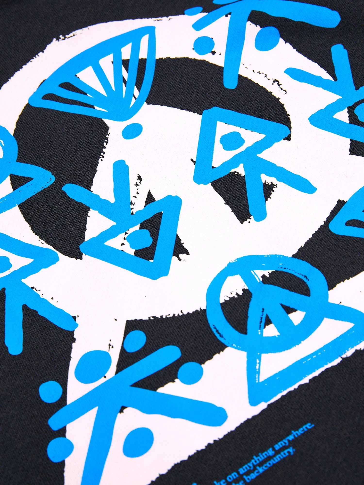 GRAPHIC HOOD - BLACK - Afbeelding 5