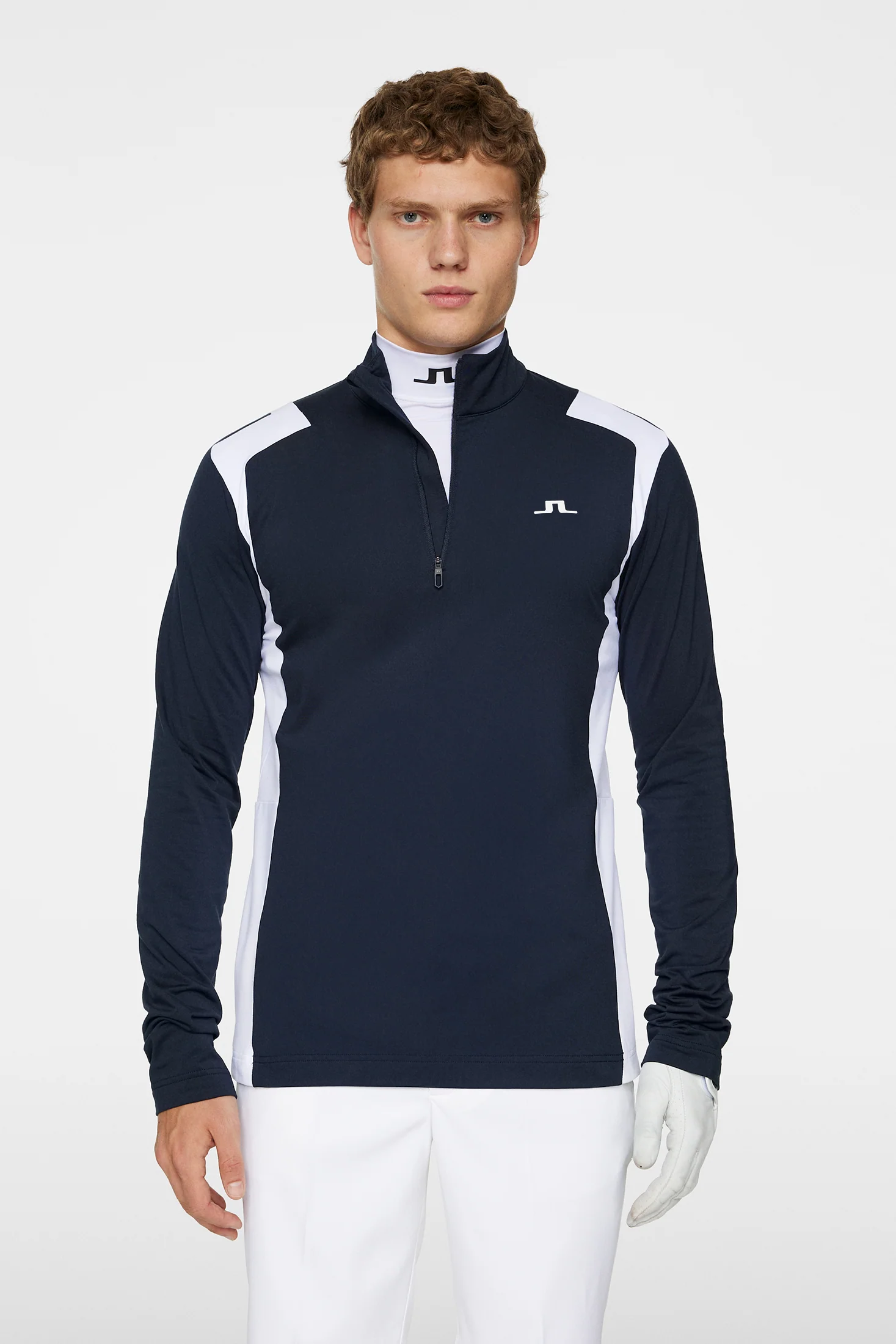 LUKAS QUARTER ZIP MID LAYER - JL NAVY - Afbeelding 2