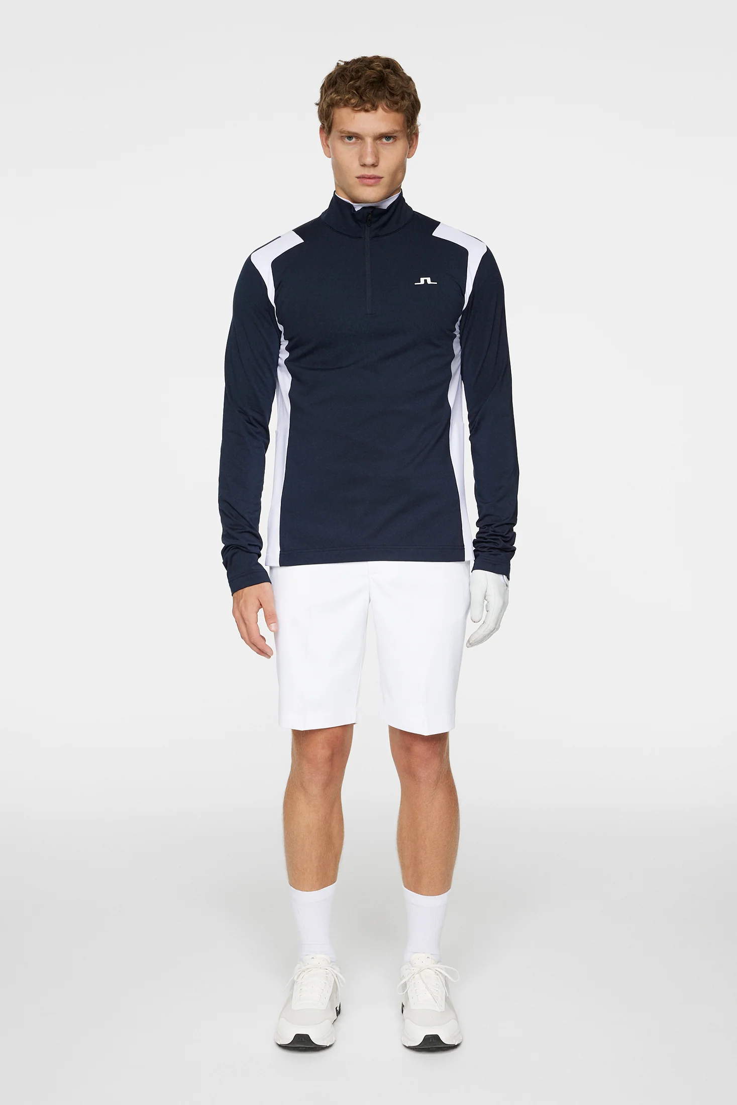 LUKAS QUARTER ZIP MID LAYER - JL NAVY - Afbeelding 4