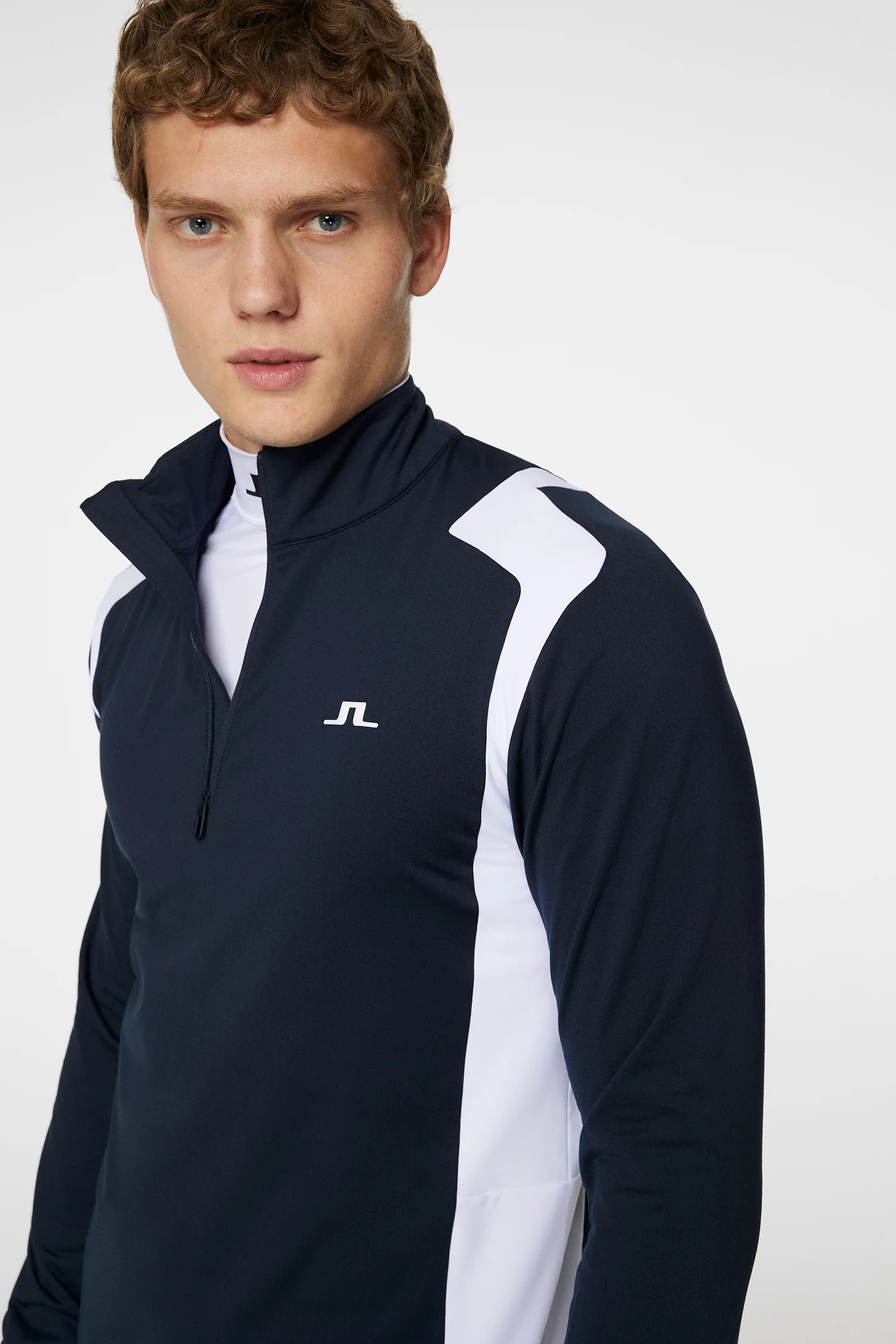 LUKAS QUARTER ZIP MID LAYER - JL NAVY - Afbeelding 5