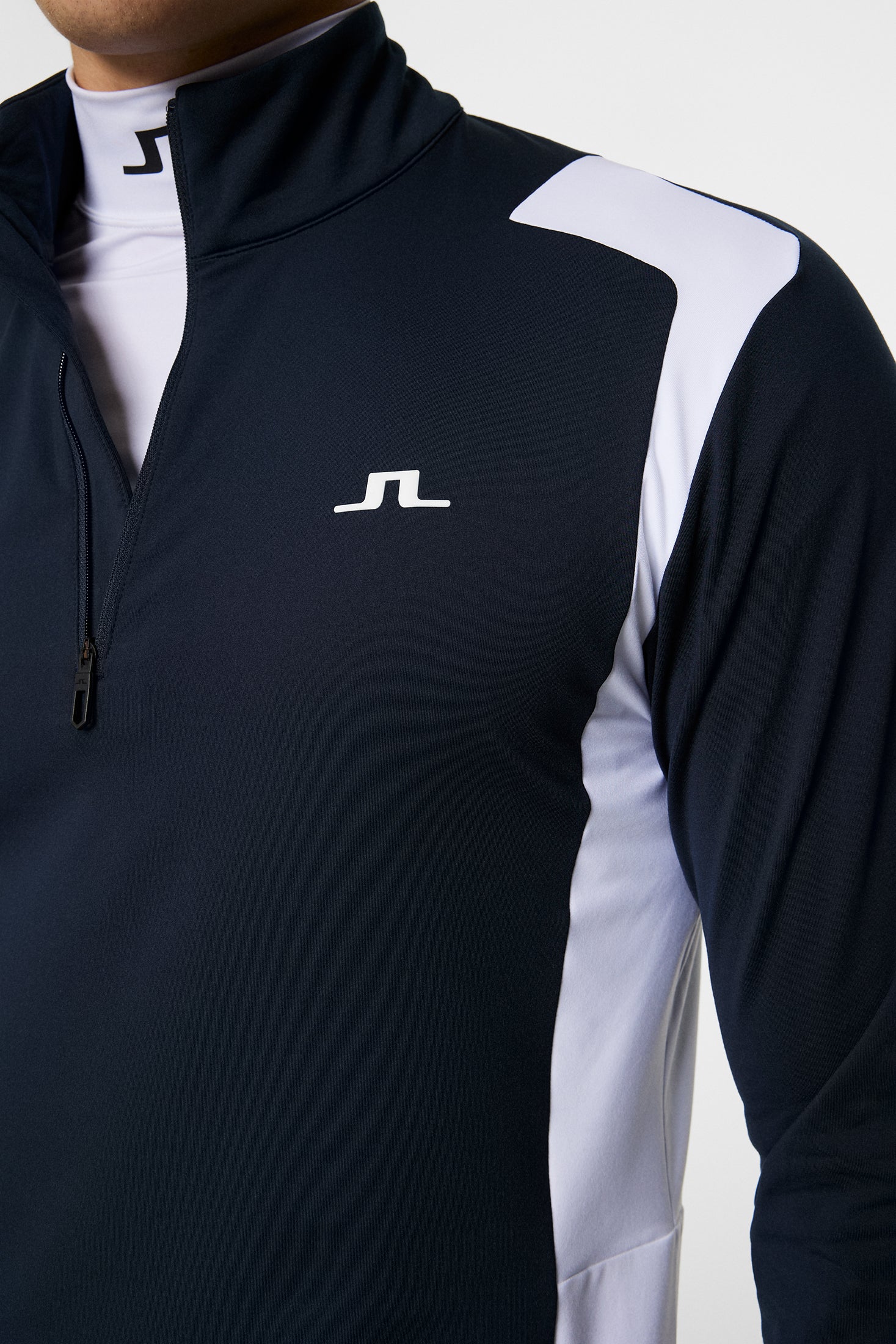 LUKAS QUARTER ZIP MID LAYER - JL NAVY - Afbeelding 6