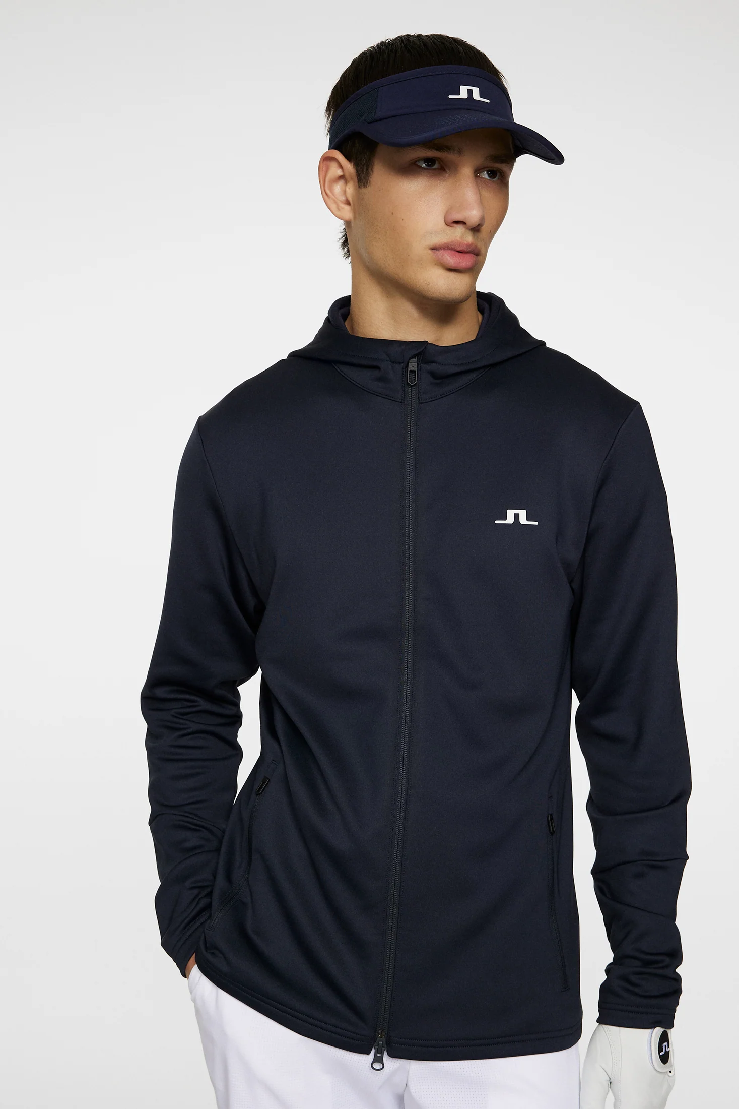 AERIAL FULL ZIP HOOD - JL NAVY - Afbeelding 5