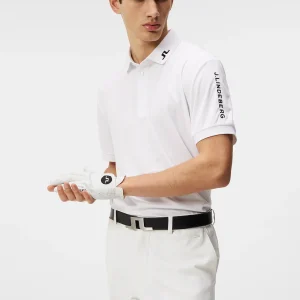 TOUR TECH REG FIT GOLF POLO - WHITE