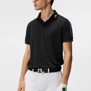 TOUR TECH REG FIT GOLF POLO - BLACK