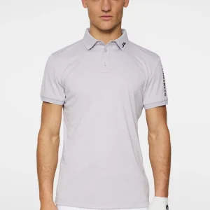 TOUR TECH POLO - LIGHT GREY MELANGE