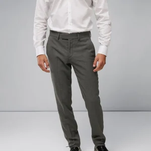 GRANT ACTIVE HOPSACK PANTS - GREY MELANGE