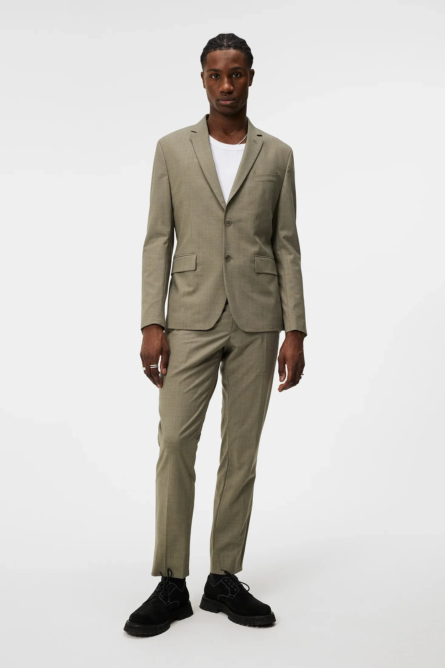 GRANT BI-STRETCH PANTS - OIL GREEN - Afbeelding 3