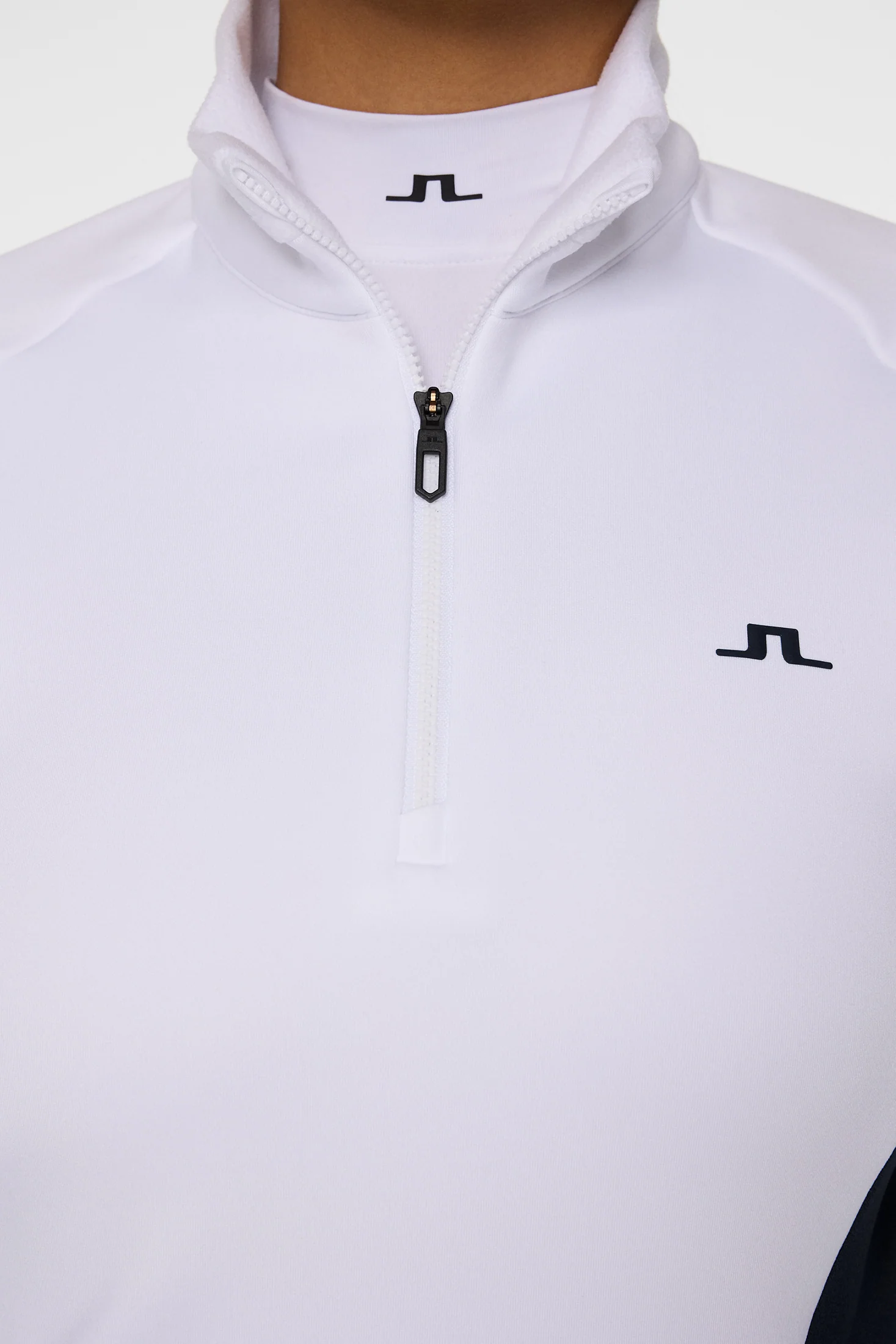 ARJA QUARTER ZIP MID LAYER - WHITE - Afbeelding 6