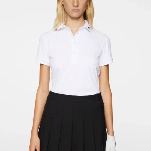 TOUR TECH GOLF POLO - WHITE