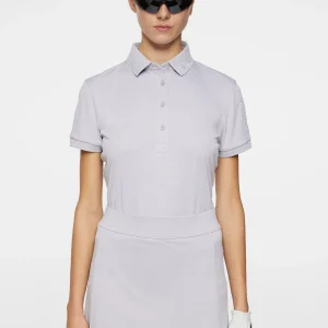 TOUR TECH POLO - LIGHT GREY MELANGE