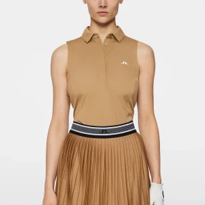 DENA SLEEVELESS TOP - TIGERS EYE