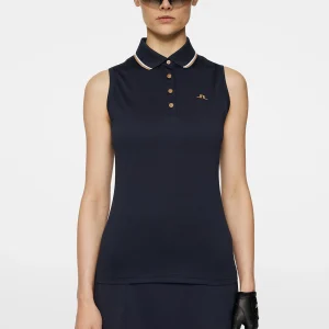 SWING SLEEVELESS TOP - JL NAVY