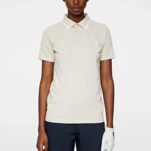 BAILY SEAMLESS POLO - TOUR GEO JACQUARD MOONBEAM M