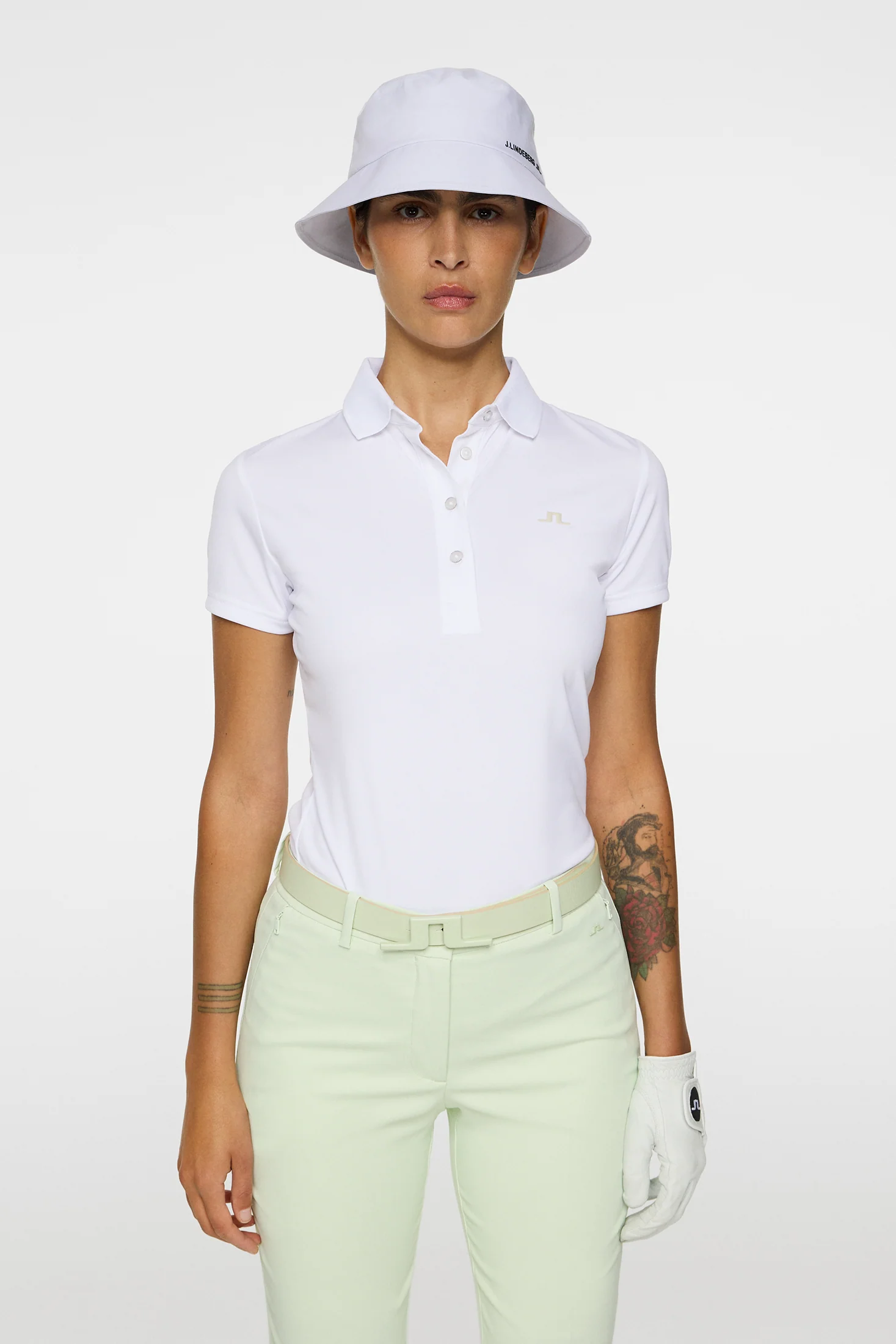 CASSIE POLO - WHITE - Afbeelding 2