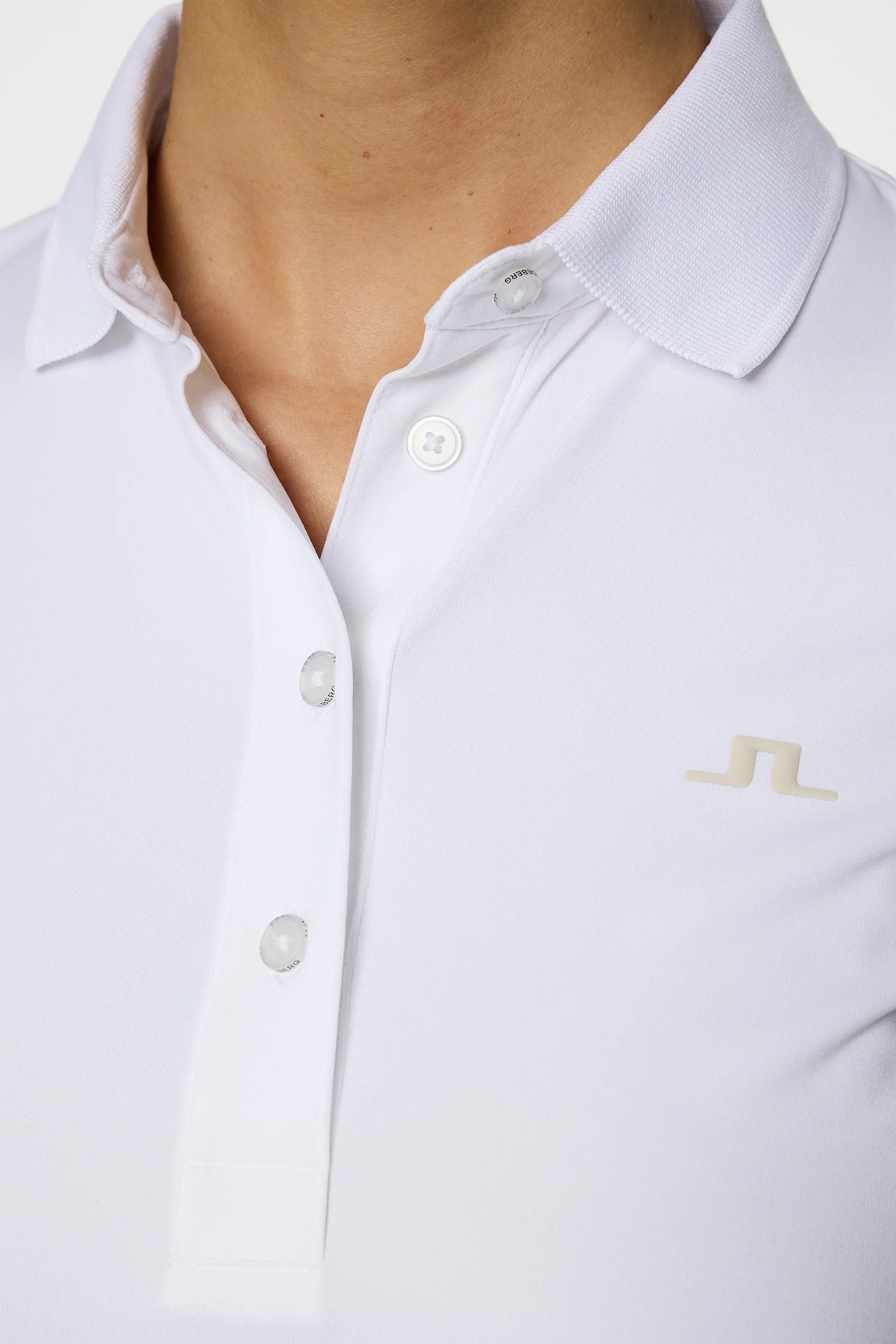 CASSIE POLO - WHITE - Afbeelding 6