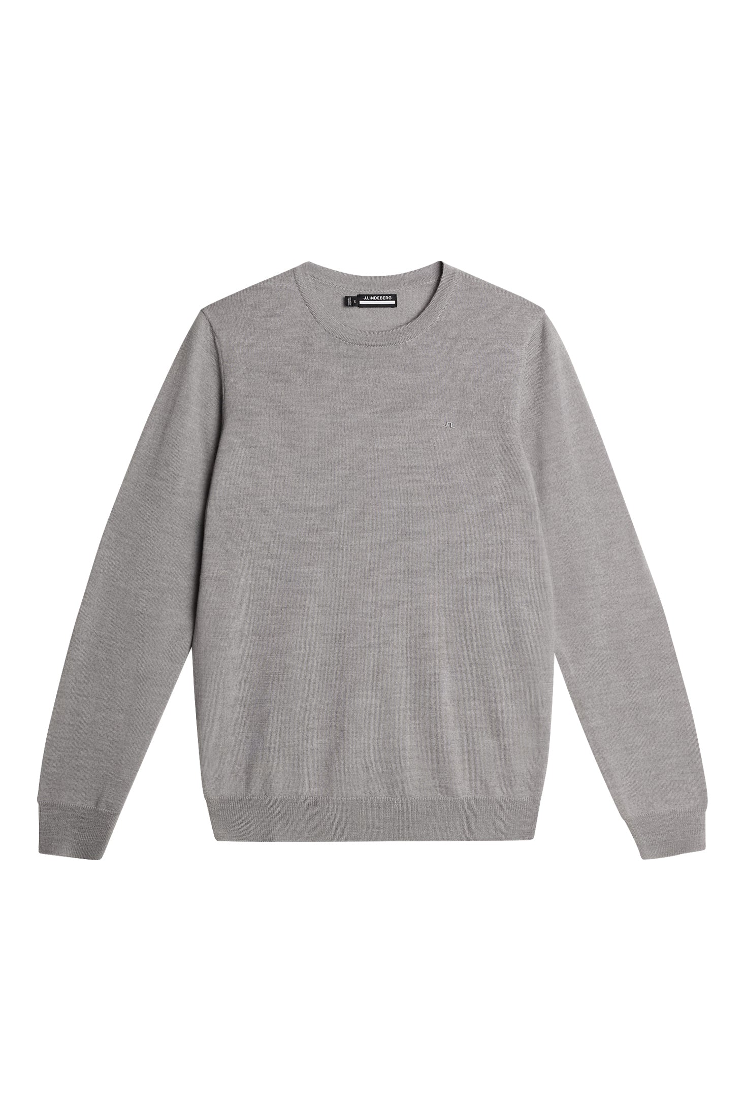ARIA KNITTED SWEATER - LIGHT GREY MELANGE - Afbeelding 7