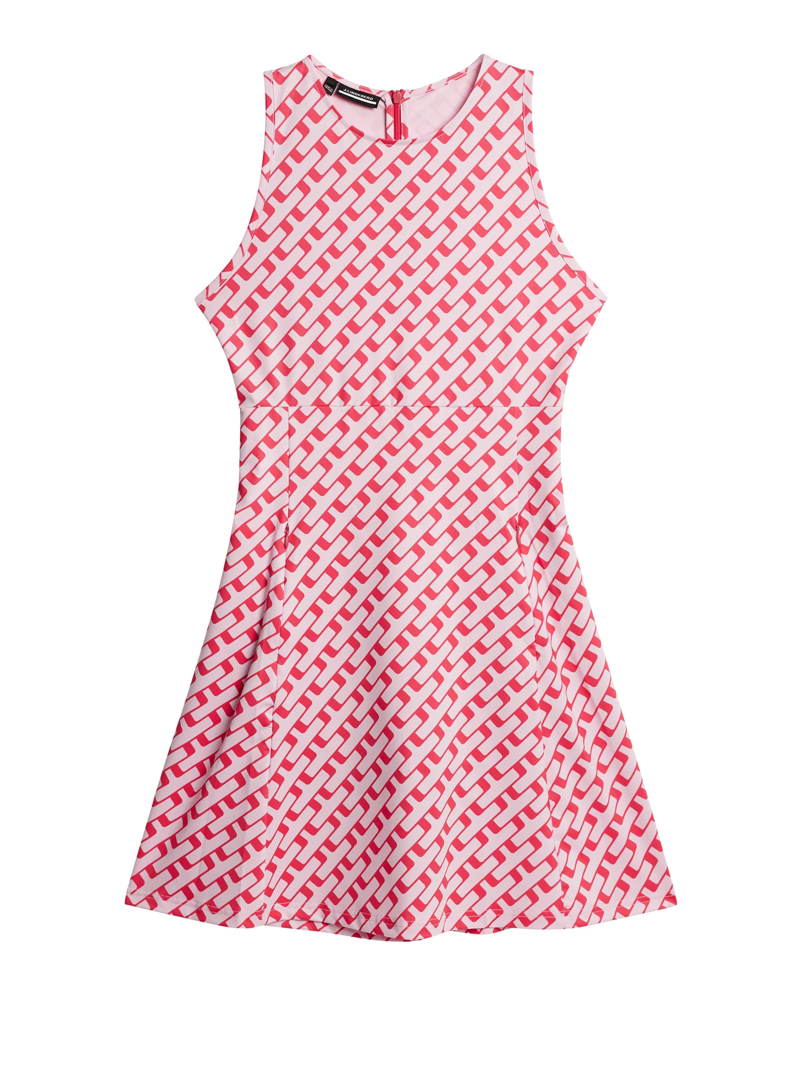 CORA PRINT DRESS - TOUR GEO PINK M - Afbeelding 7