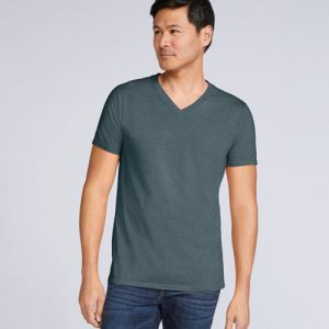 Gildan Softstyle V-Neck heren T-shirt V-hals
