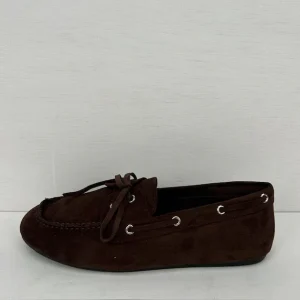 Leuke instappers met veters bruin