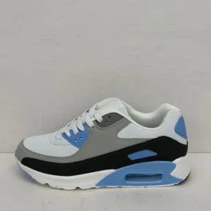 Gave air sneakers wit grijs blauw (verkrijgbaar van maat 36 t/m maat 45)