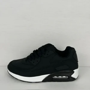 Gave air sneakers zwart wit (maat 36 t/m 45)