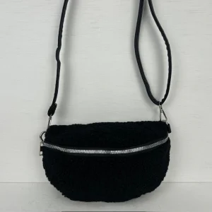 Teddy crossbody tasje zwart