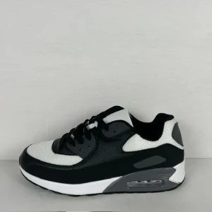 Gave air sneakers wit zwart (verkrijgbaar van maat 40 t/m maat 45)