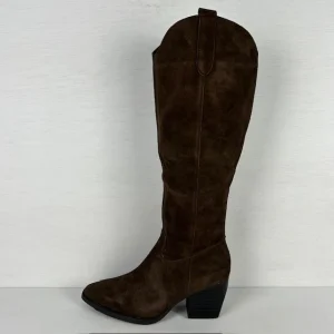 Real leather hoge cowboylaarzen bruin