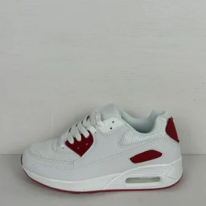 Gave air sneakers wit bordeaux rood