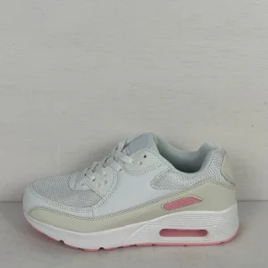 Air sneakers beige roze