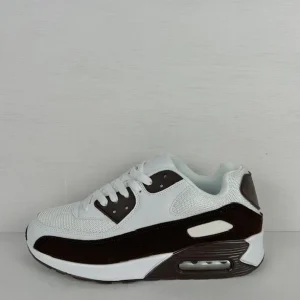 Gave air sneakers wit bruin (verkrijgbaar van maat 36 t/m maat 45)