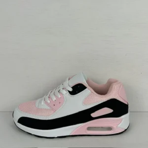 Leuke air sneakers roze wit