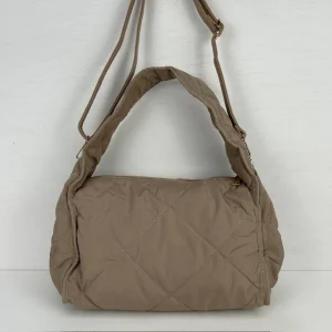 Padded schoudertas/ handtas khaki