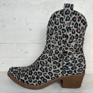 Leuke cowboylaars met print leopard