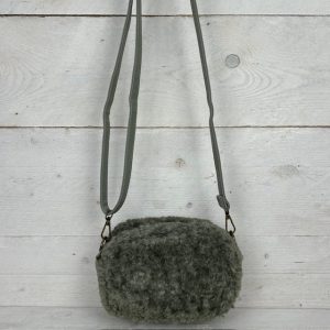 Leuk teddy tasje groen