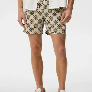 BANKS DIAMOND JL SWIM TRUNKS - SAFARI BEIGE