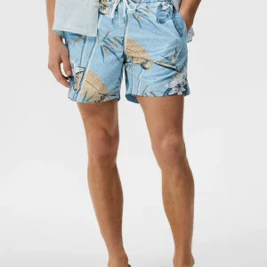 BANKS TROPICAL SWIM TRUNKS - DREAM BLUE