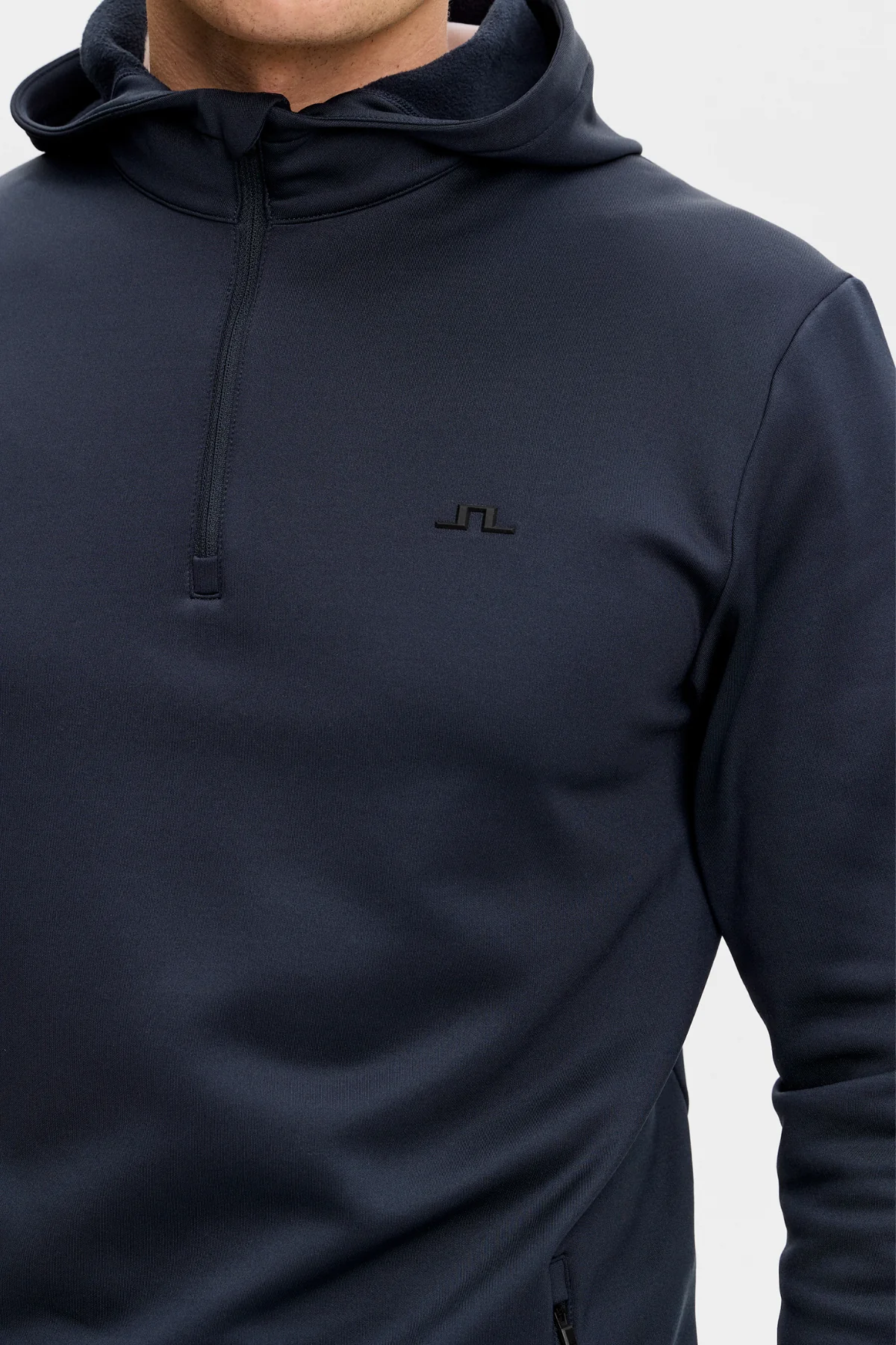 AERIAL QUARTER ZIP HOOD - JL NAVY - Afbeelding 3