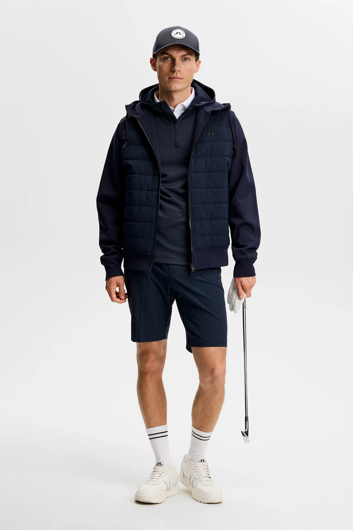 AERIAL QUARTER ZIP HOOD - JL NAVY - Afbeelding 5