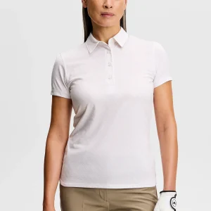 CAITLYN POLO - FLIGHT BRIDGE WHITE MOON