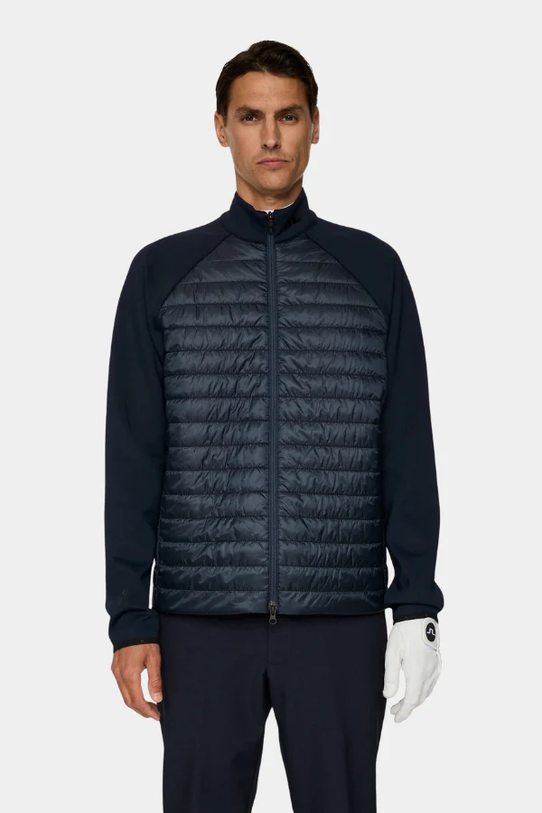 HAYDEN QUILT HYBRID HOOD - JL NAVY - Afbeelding 2