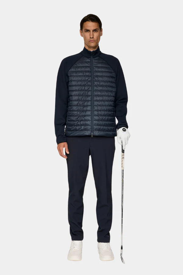 HAYDEN QUILT HYBRID HOOD - JL NAVY - Afbeelding 6