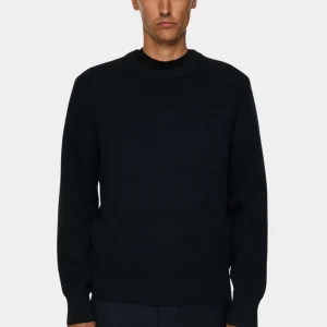 OLIVER STRUCTURE SWEATER - JL NAVY