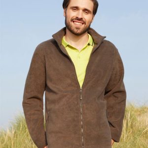 James & Nicholson heren Fleece jacket