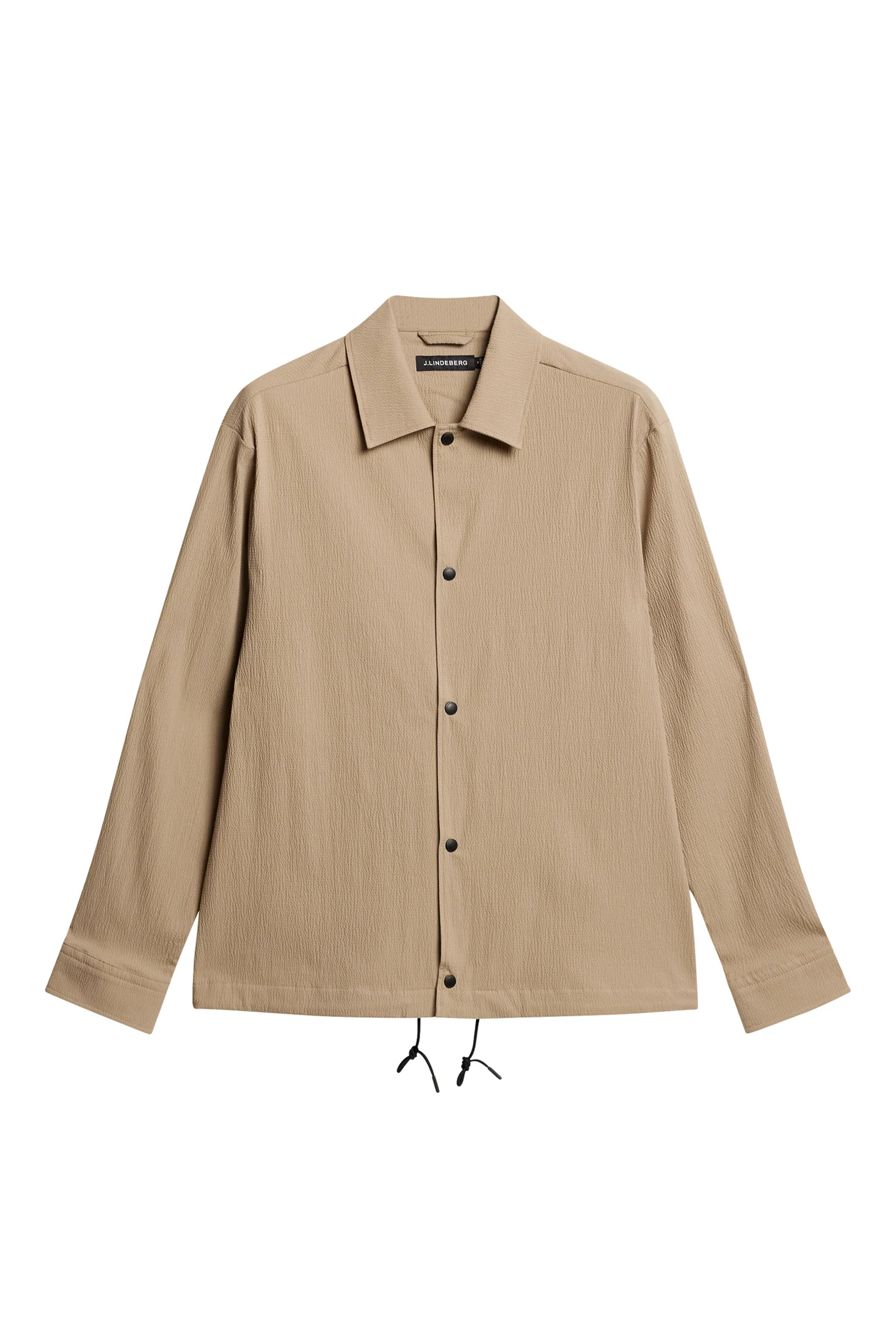 CELIAN SEERSUCKER OVERSHIRT - BATIQUE KHAKI - Afbeelding 7