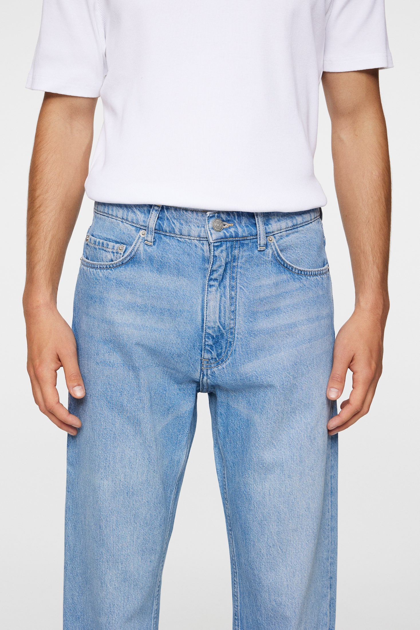 CODY WASHED REG JEANS - LIGHT BLUE - LENGTEMAAT 32 - Afbeelding 5