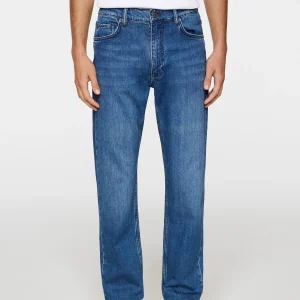 JAX MID WASH SLIM JEANS - MID BLUE - LENGTEMAAT 32