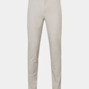 JOSHPL 189 - BEIGE MICRO CHECK - LENGTEMAAT 34